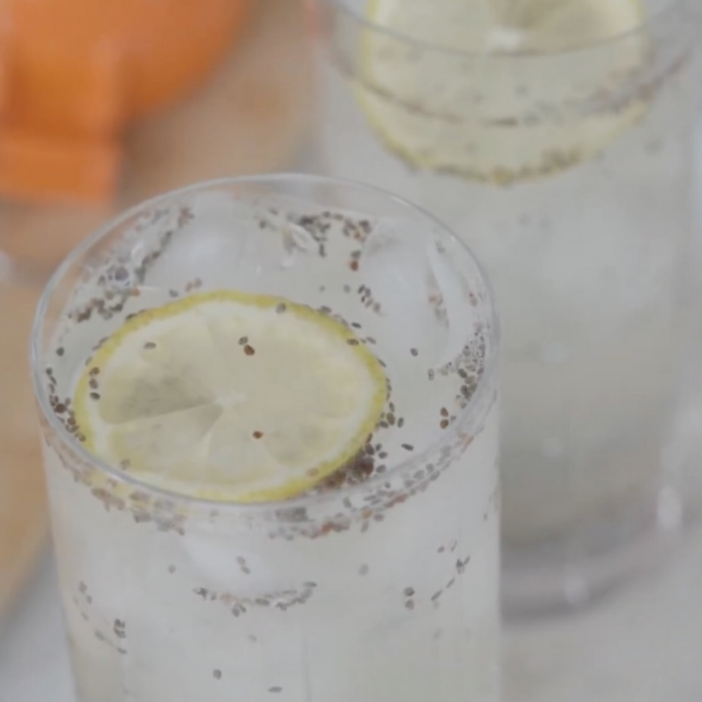 Fresh Chia Seed Lemonade – DAVOCADOGUY