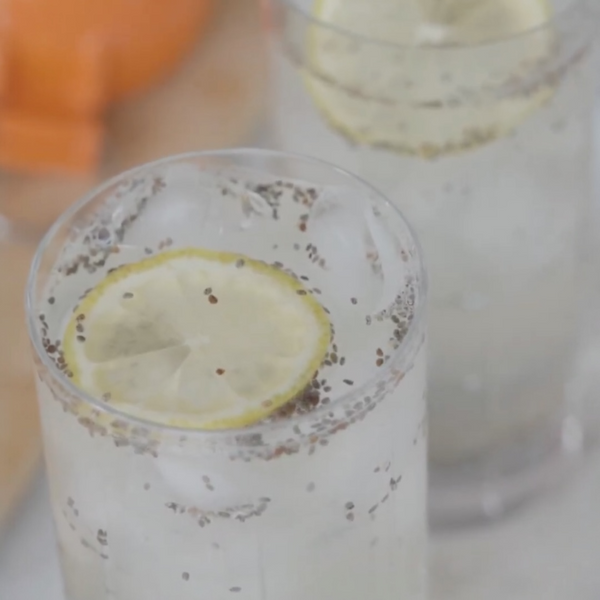 Fresh Chia Seed Lemonade