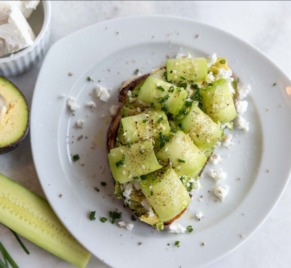 Cucumber, Feta & Avocado Toast