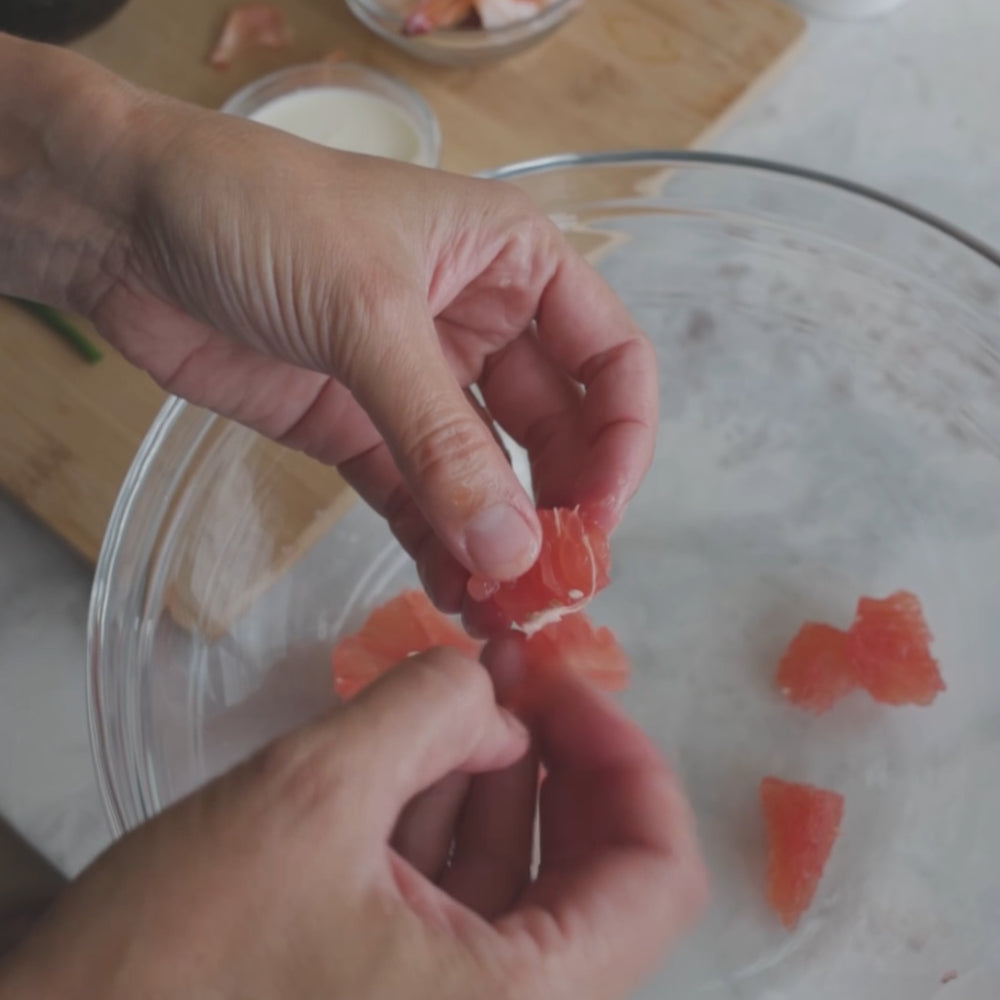 Sliced Grapefruit