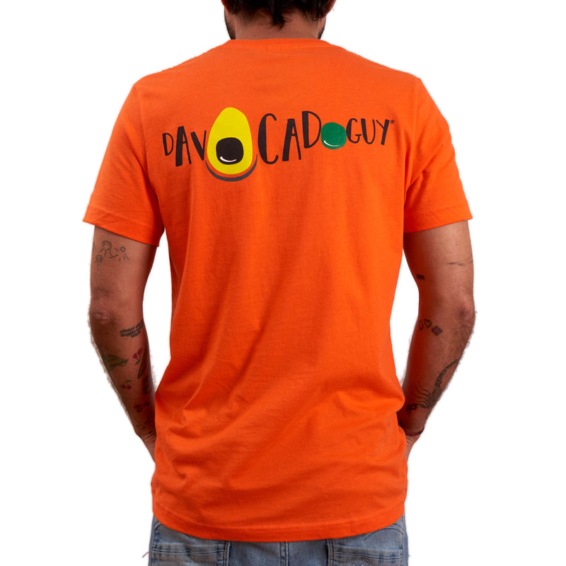 Camiseta Davocadoguy - Naranja