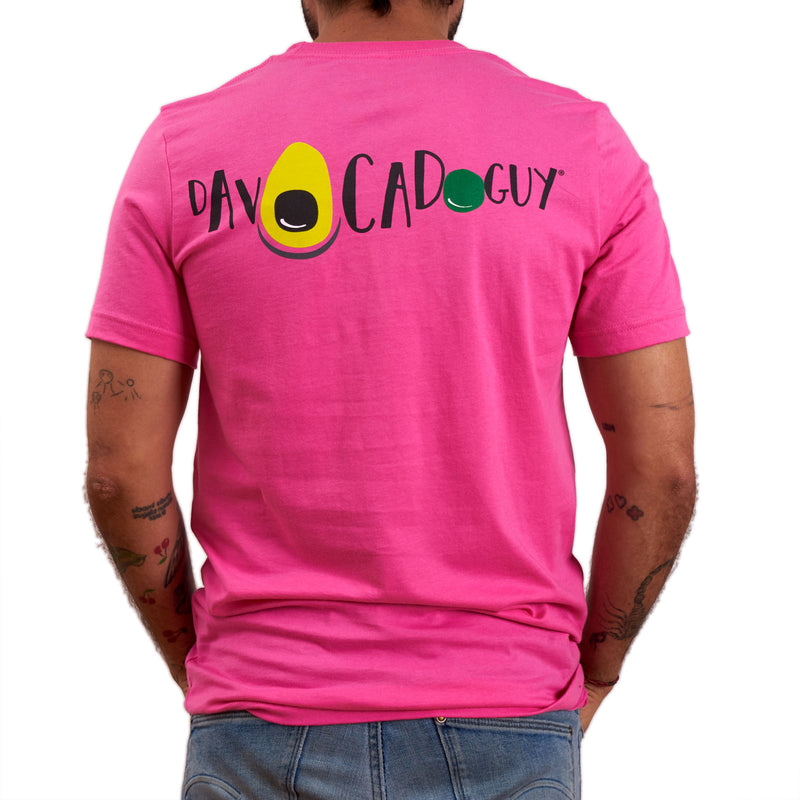 Camiseta Davocadoguy - Rosa