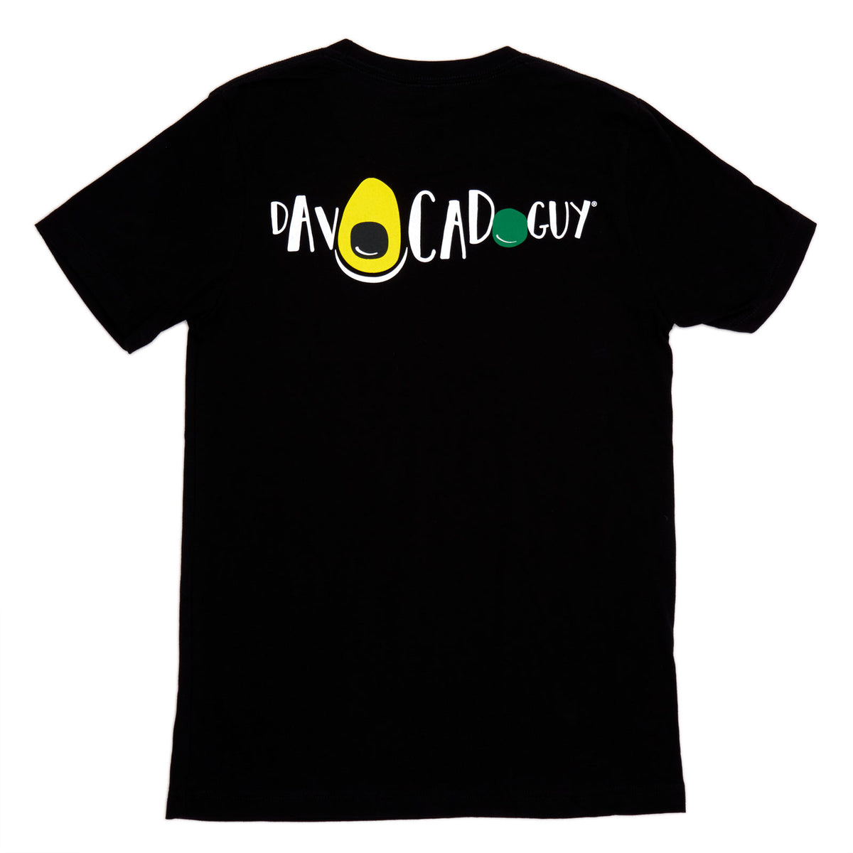 Camiseta Davocadoguy - Blanco y negro