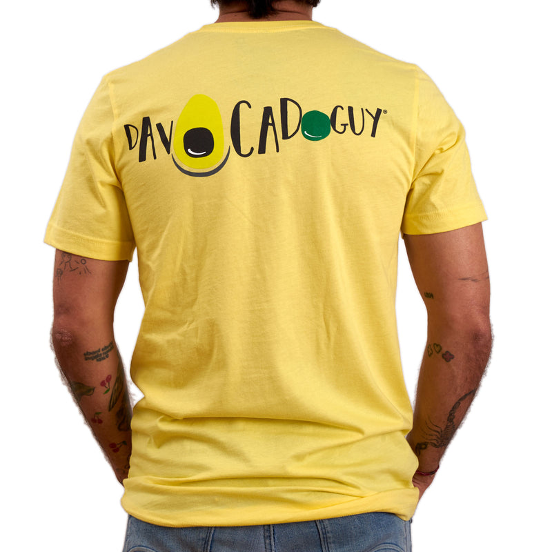 Camiseta Davocadoguy - Amarillo
