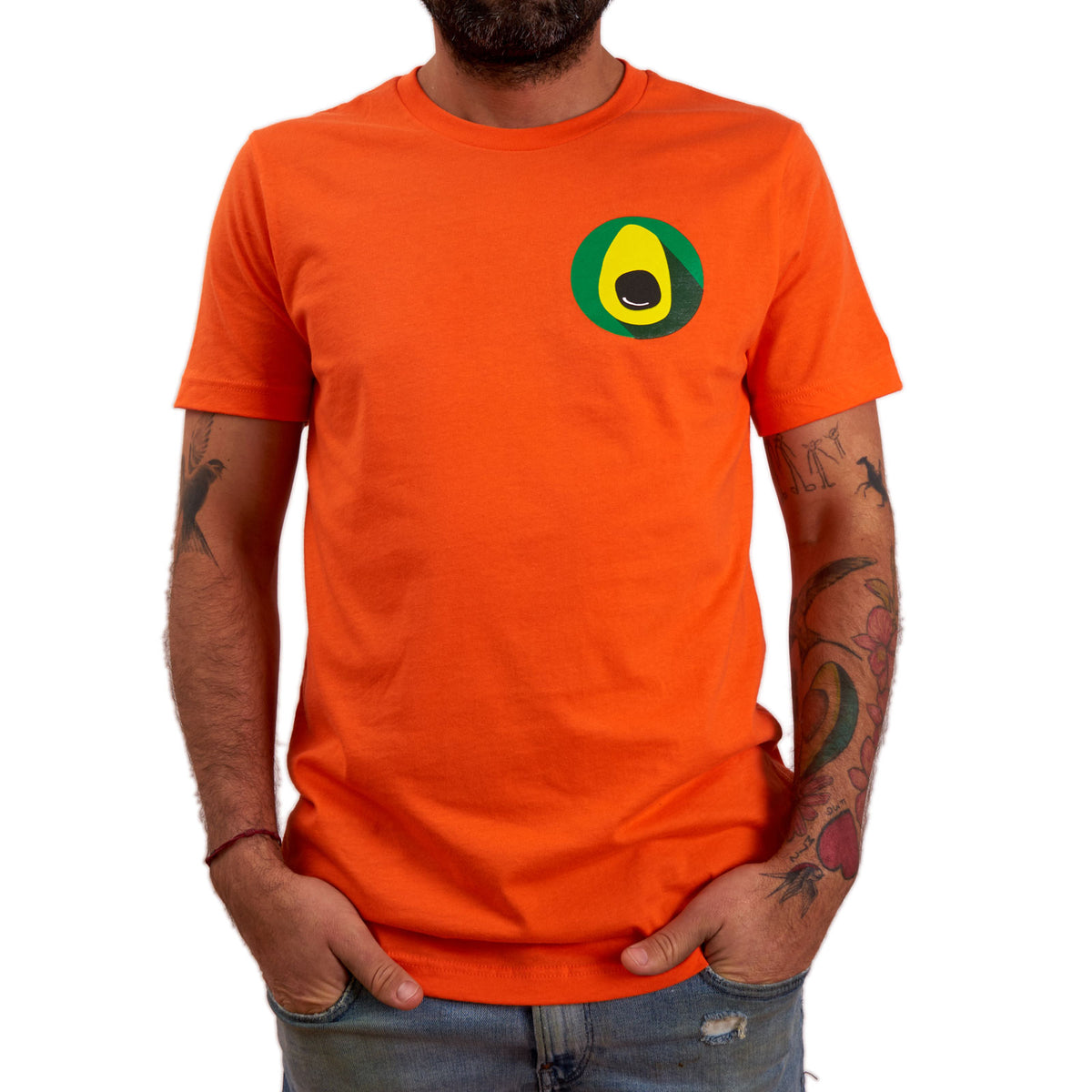 Camiseta Davocadoguy - Naranja